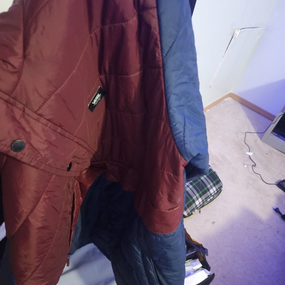 Vans half Zip Maroon / Navy Half-Zip